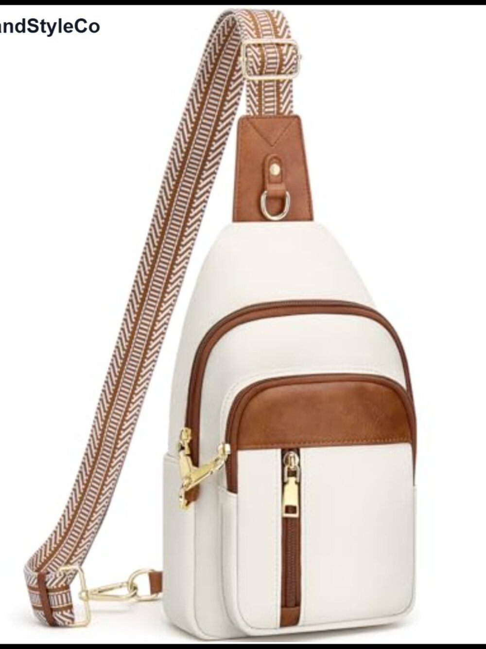 Women's Anti-Theft RFID Crossbody Sling Purse Faux Leather Travel Bag Hands-Free